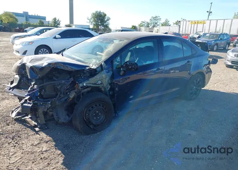 2022 Toyota Corolla Le из США, поврежденный, VIN 5YFEPMAE4NP339182